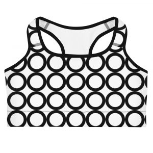 Fit Life Sports Bra - Circles