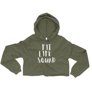 crop pullover hoodie for women