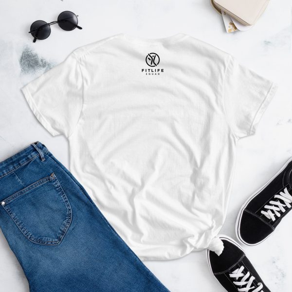 Rise & Grind Dammit Women's Motivational T-Shirt - White - Image 3